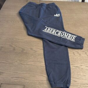 Abercrombie Kids Sweatpants Navy Blue